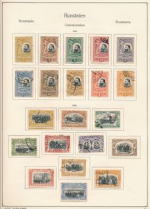 1903/1940 Oude restantverzameling op KaBe bladen, waarbij betere waarden en volledige reeksen, zm/m/ntz