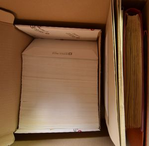 Samenstelling Reich, zones, Bund, Berlijn, DDR, in mappen en boeken, zm/m/ntz
