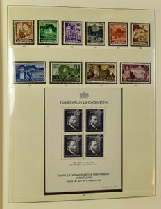 1915/2005 Verzameling in album en insteekboek met veel postfris, w.o. blokken, zm/m