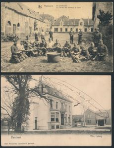 Hemiksem, oude kaarten, w.o. betere, ook fotokaarten (37 stuks)