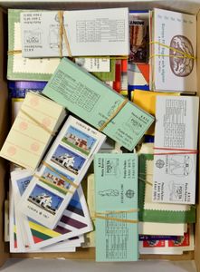 Voorraad boekjes, diverse landen, 252 stuks, zm/m