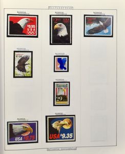 Fauna: Vogels, verzameling met 3721 zegels in 4 albums, per soort verzameld, hierdoor niet overzichtelijk omdat de reeksen opgesplitst zijn, echter zeer veel goede zegels, w.o. T.A.A.F., Albatros, pinguïns, e.a., zm