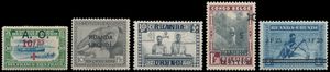 1916/1962 Small collection in one stockbook of Ruanda-Urundi stamps, nos. 28–230, various conditions, very complete, plus two first-day sheets and floral designs, very fine/fine/to be checked