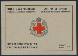 Boekje 914B, voorrang Nederlands, Princess Josephine Charlotte, zm (OBP €230)
