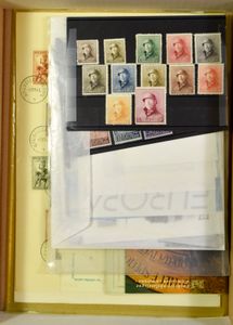 1919/2024 Varia samenstelling waarbij deel van de Helm reeks, Ballon Piccard, HK zwart-wit velletjes, jaarmap 1998, enz., zm/m/ntz