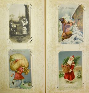 Prachtig album (slot verwijderd), diverse landen en groot deel oude fantasie (316 stuks)