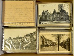 W.O. I, Feldpost Duitsland, Belgische Post St.-Adresse, Hospitaal, enz. (+200 stuks)