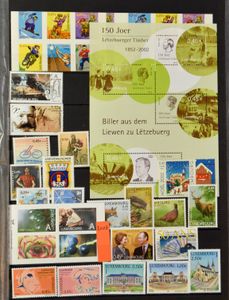 1952/2014 Verzameling in insteekboek met o.a. Europa 1956 * daarna meest postfris, zm