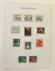 Alles voor 1949, samenstelling/verzameling (**/*/0/PWST) in 11 insteekboeken/albums, ideaal voor (stock)aanvullingen, zm/m/ntz