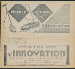 1930/1931 Samenstelling 50 publicitaire telegrammen, diverse thema's, zm/m