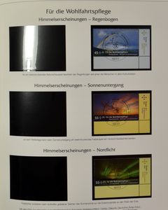 2003/2015 Mooi opgestelde verzameling 1° dag afstempelingen, telkens ruimte gelaten voor postfrisse zegel, in 5 albums, zm