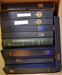 Davo, 10 stuks, soms met kaften met bladen