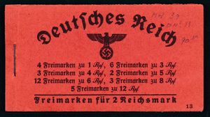 MH 39 Postzegelboekje, 