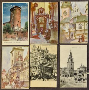 Polen, diverse plaatsen en zichten (69 stuks)