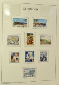 1977/1983 Verzameling FDC's in 2 albums + verzameling gestempeld 1980/1999 in album, zm/m