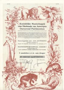 AANDELEN: Zoologie Anvers