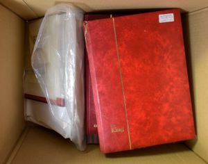 Voorraad moderne periode, voornamelijk nominaal in pergamijnzakjes, omslagen, insteekboeken (gestempeld), zm/m