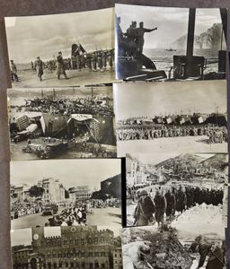 W.O. II, Bevrijding 1944 van Tunis naar Siena, zeldzaam (16 stuks)