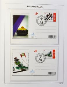 1971/1914 Volledige verzameling gestempeld in 2 LX Davo albums, zm
