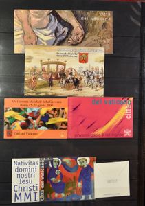 1929/2008 Verzameling in 2 albums en 2 insteekboeken, zm/m