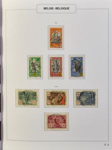 Erinnofilie, 1918/1983, zeer mooie verzameling in Excellent album, waarbij E 10/11 ** getand en ongetand, E 12/14 