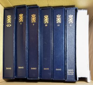 Davo, 6 cassettes + kaften (5 LX), 260 blanco LX bladen in verpakking