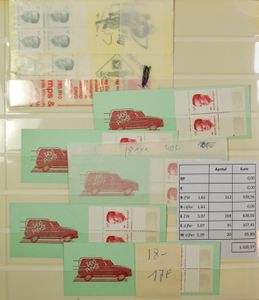 1963/2012 Voorraad boekjes in album + box (BEF en € niet geteld), zm (Frankeerwaarde: €1.320)