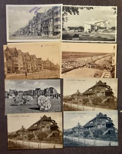 De kust, geklasseerd per gemeente (+/-920 stuks)