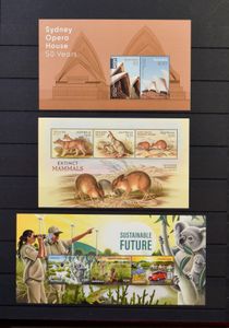 Diverse landen in 9 albums en insteekboeken, w.o. veel Scandinavië, zm/m/ntz