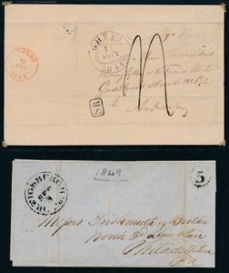 Lotje voorlopers, zowel binnen- als buitenlandse, verschillende perioden, +/- 40 exemplaren, zm/m