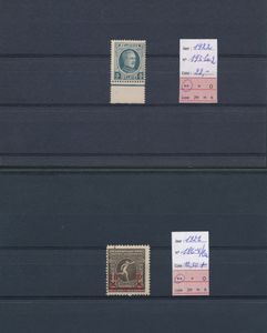 1912/1983 Samenstelling variëteiten en curiositeiten op honderden kaartjes, zm/m