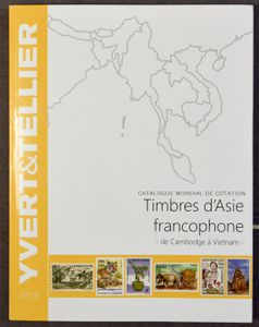 Catalogus Yvert & Tellier Asie francophone (Cambodge-Vietnam) 2019 + Asie Moyen - Orient (Aden - Yemen) 2015