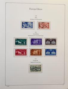 1949/1997 Uitgebreide verzameling incl. meelopers in 7 albums, zm