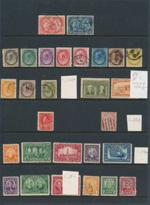 Canada + Newfoundland, betere samenstelling oude periode, zm/m/ntz (Hoge cataloguswaarde)