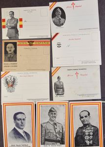 Politiek, Franco en zijn generaals (9 stuks)