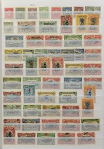 1886/1962 Collection in album, with overprints, Red Cross **, Zoo **, Dripple Milk **, BL 2 **, little bit Ruanda Urundi and Katanga, Zaïre, very fine/fine/to be checked