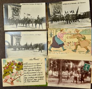 Diverse, w.o. fantasie, W.O. I, enz. (169 stuks)