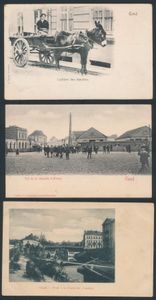 Gent, oude kaarten, mooie stadszichten (25 stuks + 1 ZK-boekje)
