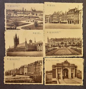 Diverse plaatsen, met o.a. Brugge, Ieper, Kortrijk, enz., semi-moderne en moderne (+/-550 stuks)