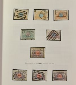 Verzameling in Universal album, vanaf n° 1 tot het einde aangevuld met vrachtbieven vooral mobilisatie 1939, zm/m