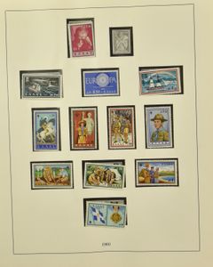 1960/1980 Verzameling in Lindner album, zm