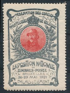 1921, prachtig vignet 