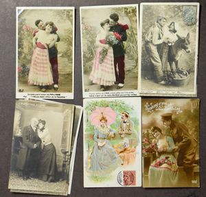 Romantiek, alle periodes, alle oude kaarten (+/-790 stuks)
