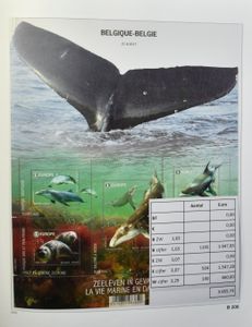 2015/2019 Verzameling in 2 Davo LX albums + 1 box, zm (Frankeerwaarde: €3.955)
