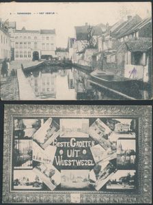 Diverse plaatsen, w.o. Mechelen, Berlaar, Temse, St.-Mariaberg, enz., mooi lot, zeker bekijken (+/-200 stuks)