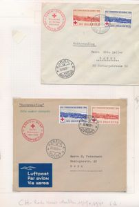 1939/1940, 6 speciale vluchten Rode Kruis Zwitserland, zm