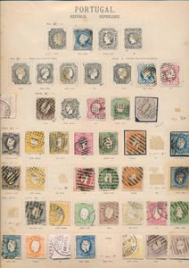 1853/1937 Interessante verzameling, redelijk goed gevuld, waarbij beter klassiek en iets gebieden, zm/m/ntz