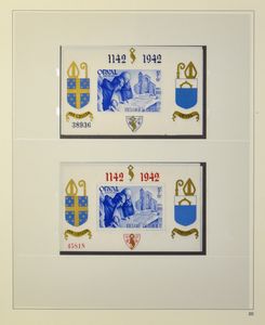 1940/1995 Volledige verzameling in 6 albums, inclusief blokken, overwegend postfris, zie foto's, zm/m