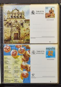 Samenstelling diverse landen in 11 boeken, waarbij Rusland, Luxemburg, Spanje (PWST), Nederland, zm/m/ntz