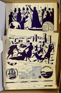 Silhouetten van Heiligen en Kerkgeschiedenis (129 stuks)